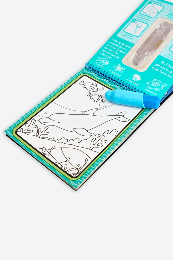 Melissa & Doug On the Go Reusable Book & Pen - Under The Sea