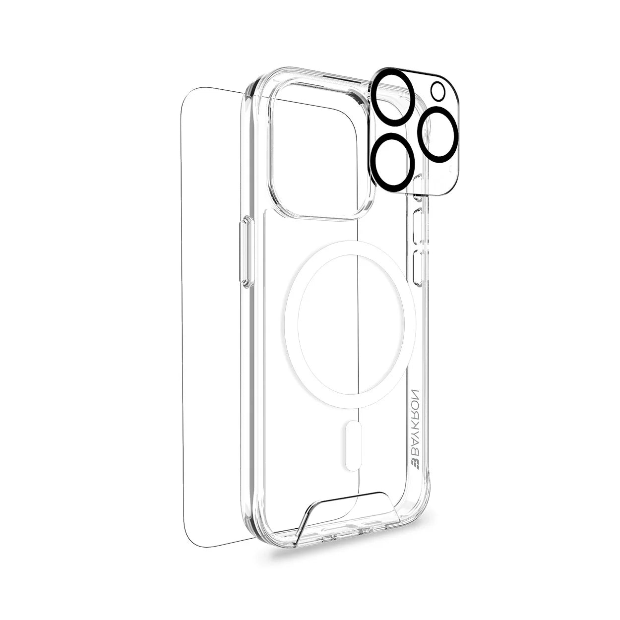 Baykron 3 in 1 Package for iPhone 15 Pro Max