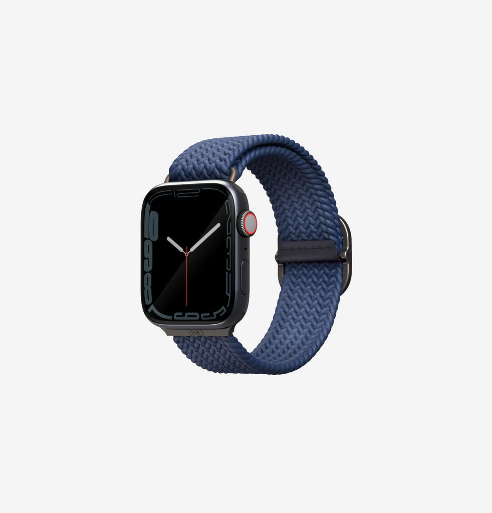 UNIQ ASPEN BRAIDED APPLE WATCH STRAP 41/40/38MM - OXFORD BLUE