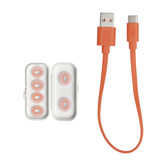 سماعات JBL Tune Flex اللاسلكية بالكامل - أبيض