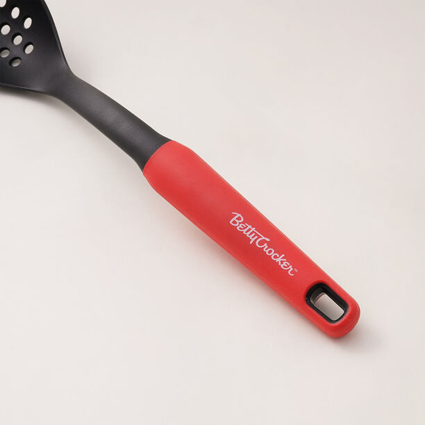 Betty Crocker Kitchen 34.5cm Nylon Slotted Spoon