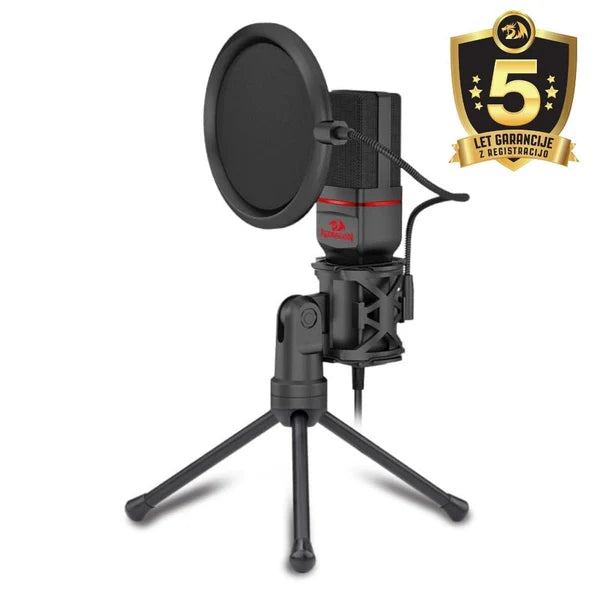 ميكروفون ألعاب احترافي Redragon Seyfert GM100 مع فلتر صوت