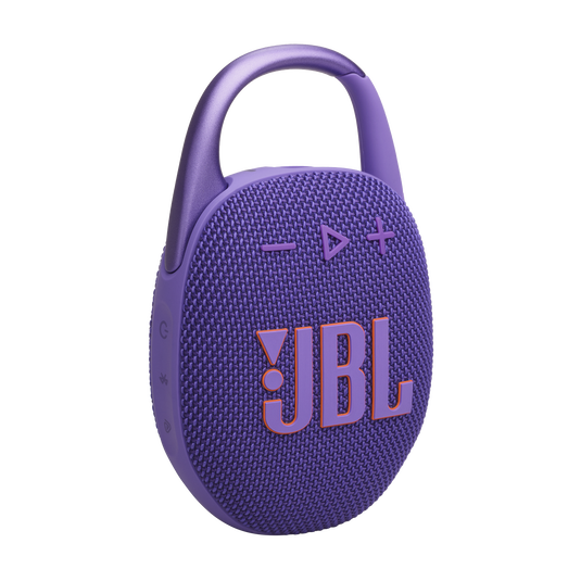 JBL CLIP 5 Portable Bluetooth Speaker Purple