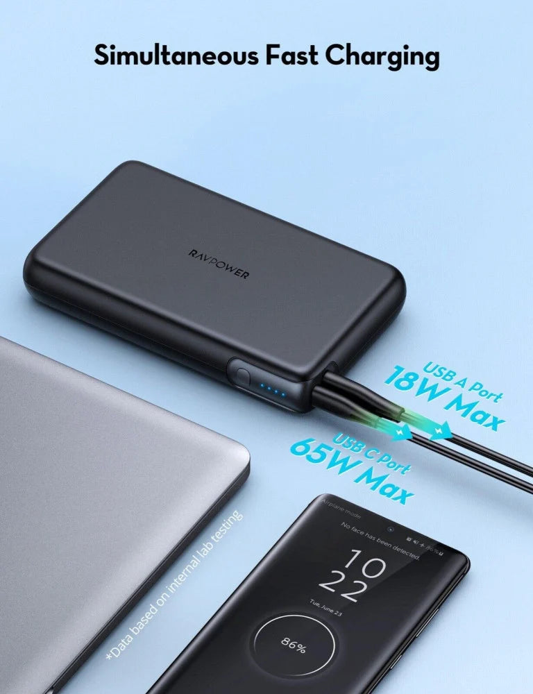 RAVPower RP-PB232 PD Pioneer 30000mah 100w 2-port P.B
