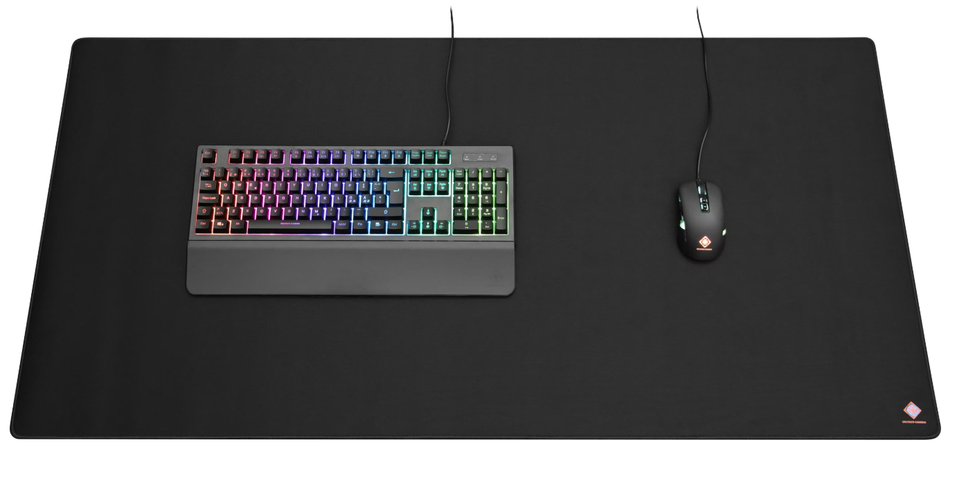 DELTACO GAMING DMP440 XXL DESKMAT,
1200x600x4mm, stitched edges - Black