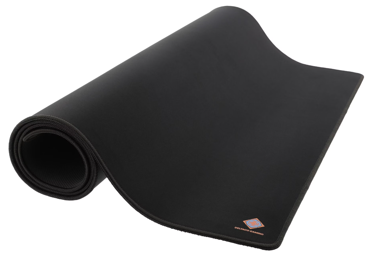 DELTACO GAMING DMP440 XXL DESKMAT,
1200x600x4mm, stitched edges - Black