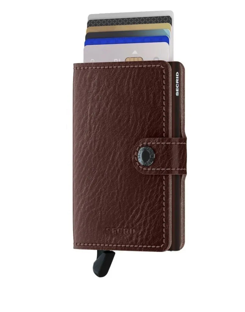 Secrid Miniwallet Vegetable Tanned Espresso-Brown