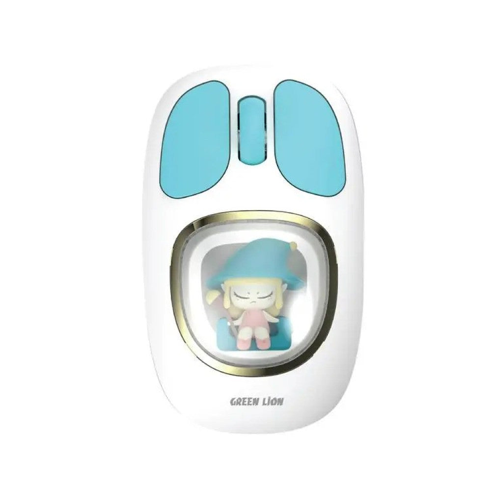 Green Lion Moosh Wireless Mouse WHT