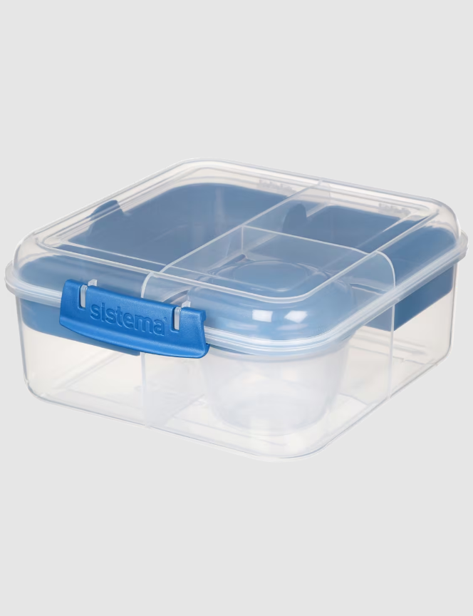 Sistema To Go Bento Cube 1.25 Ltr Clear