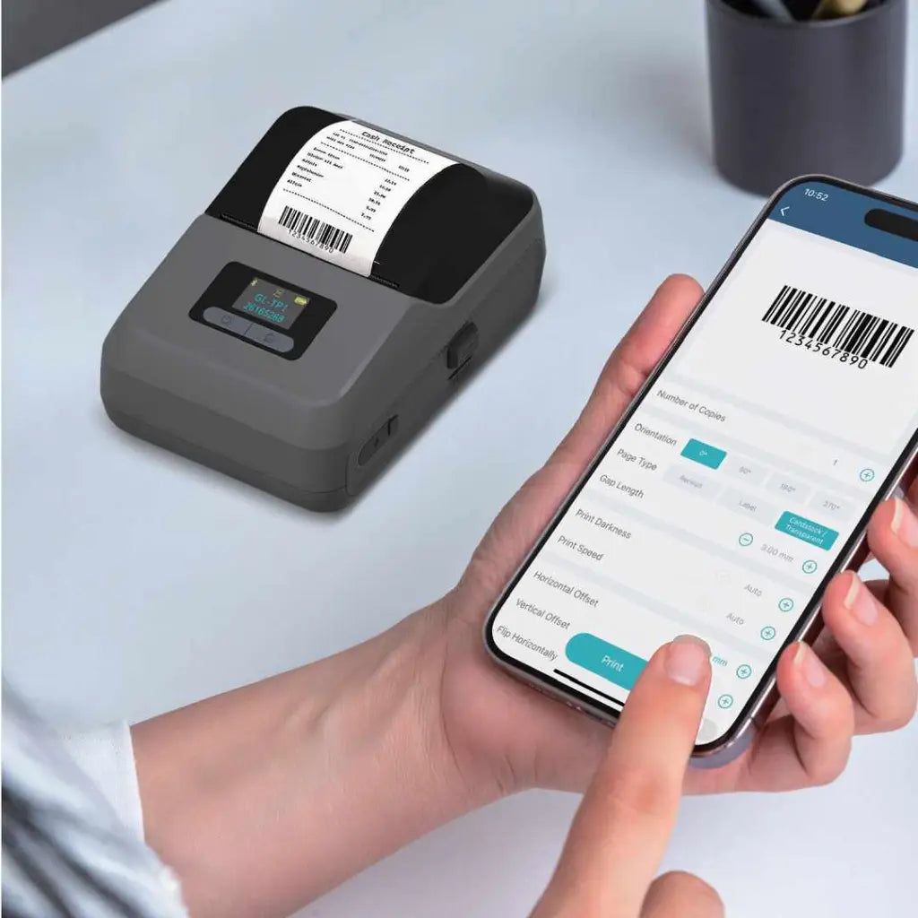 Green Lion Thermal Printer With 203 DPI Printing Resolution