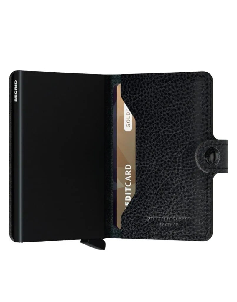 Secrid Miniwallet Vegetable Tanned Black-Black