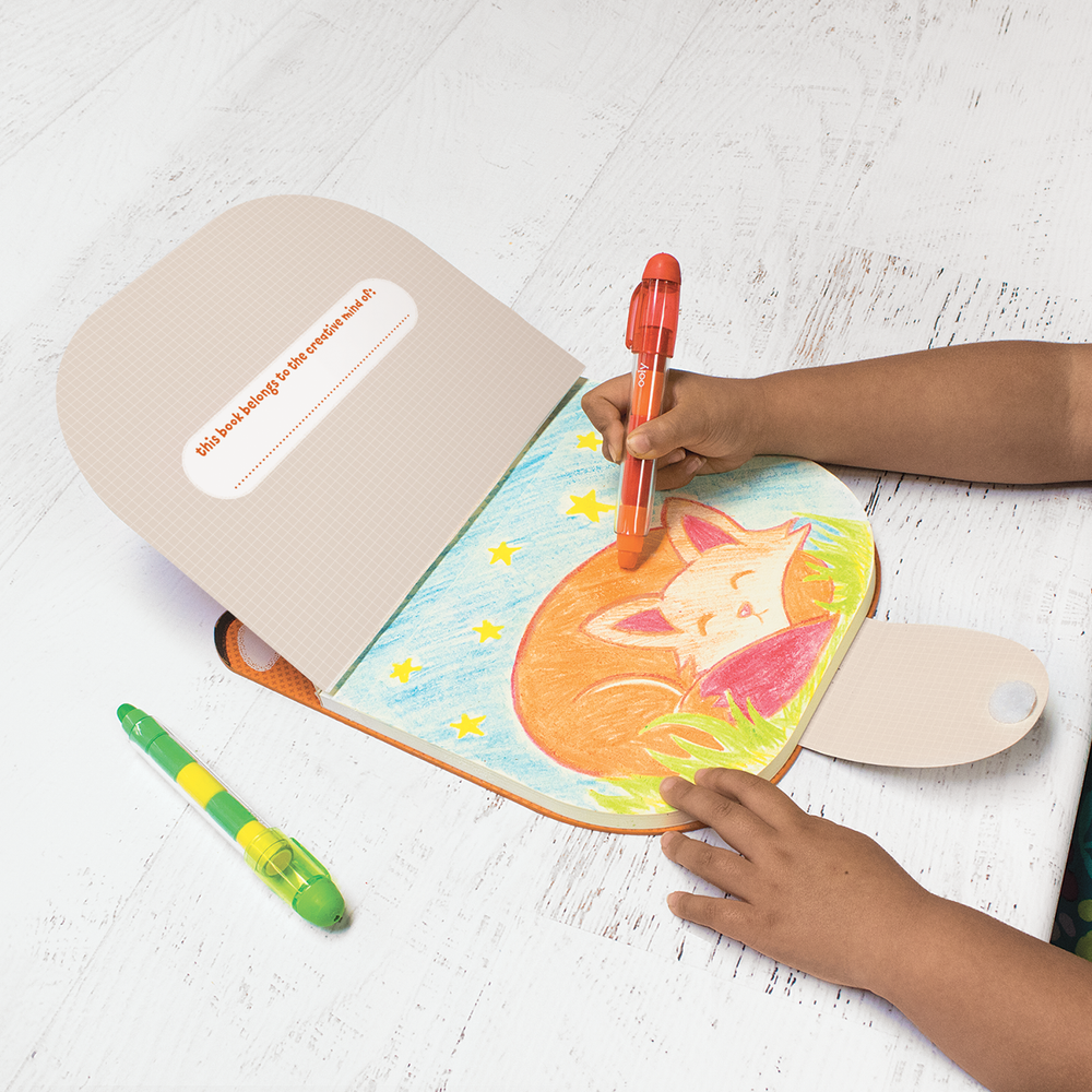 Ooly Animal Carry Along Sketchbook Cat 9 X 7 Paper