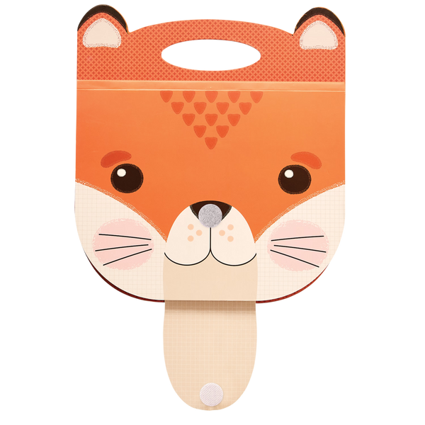 Ooly Animal Carry Along Sketchbook Fox 9 X 7 Paper