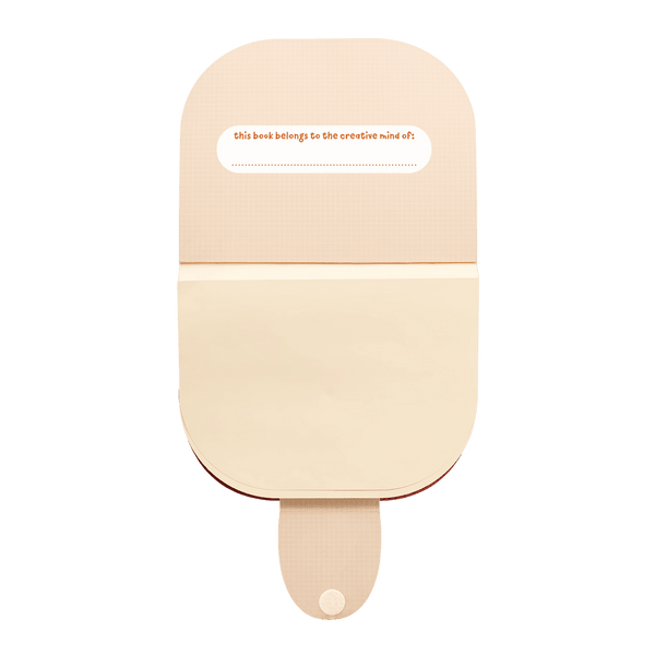 Ooly Animal Carry Along Sketchbook Fox 9 X 7 Paper