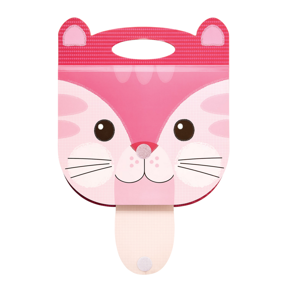 Ooly Animal Carry Along Sketchbook Cat 9 X 7 Paper