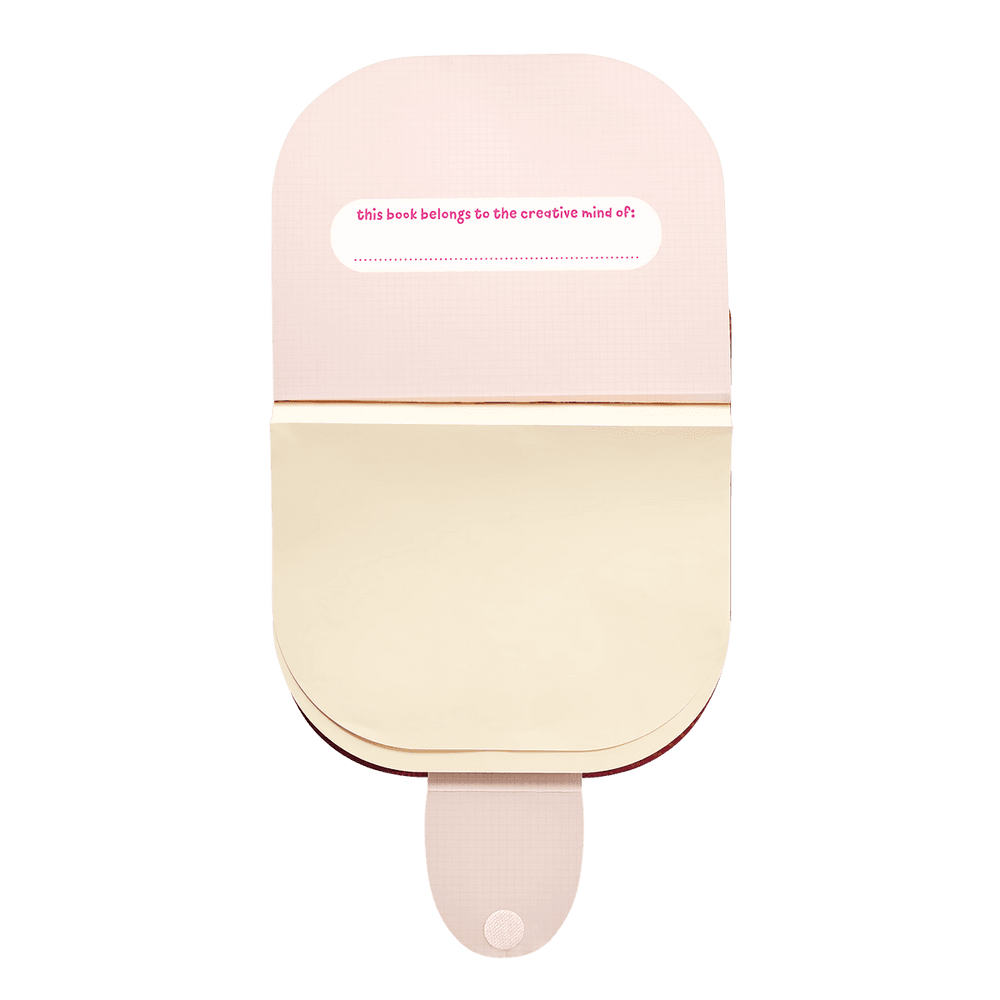 Ooly Animal Carry Along Sketchbook Cat 9 X 7 Paper