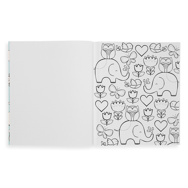 Ooly Color In Book: Little Cozy Critters 8 X 10