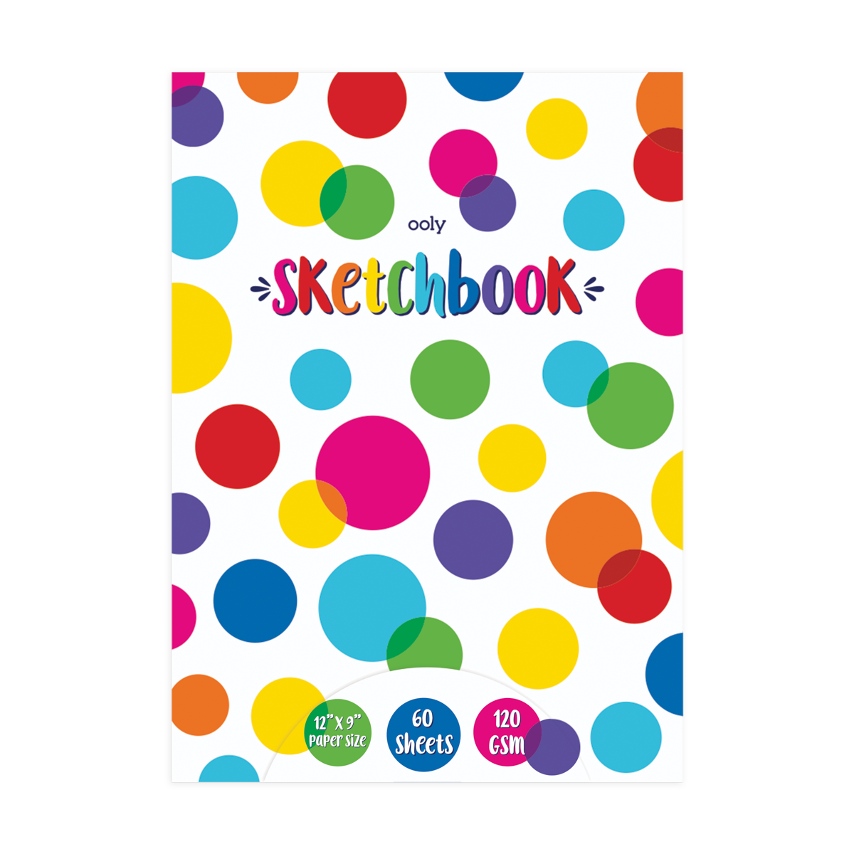 Ooly Chunkies Paper Sketchbook Pad 1 Pc 9 X 12
