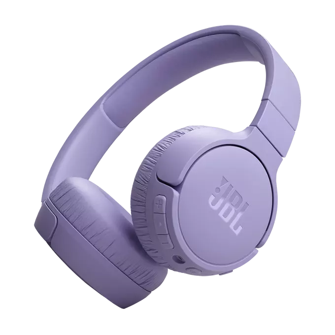 سماعات JBL Tune 670NC فوق الأذن بإلغاء الضوضاء - بنفسجي