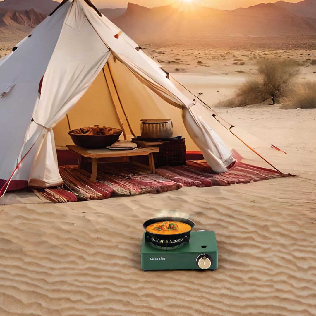 Green Lion 4 Burnner Mini Cassette Stove