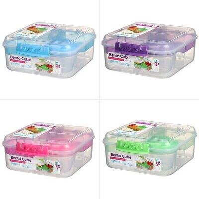 Sistema To Go Bento Cube 1.25 Ltr Clear