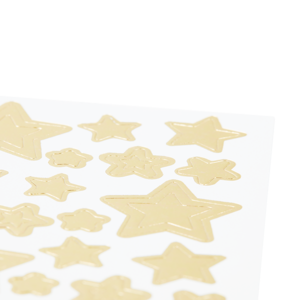 Ooly Stickiville Stickers: Gold Stars Skinny 2 Sheets
