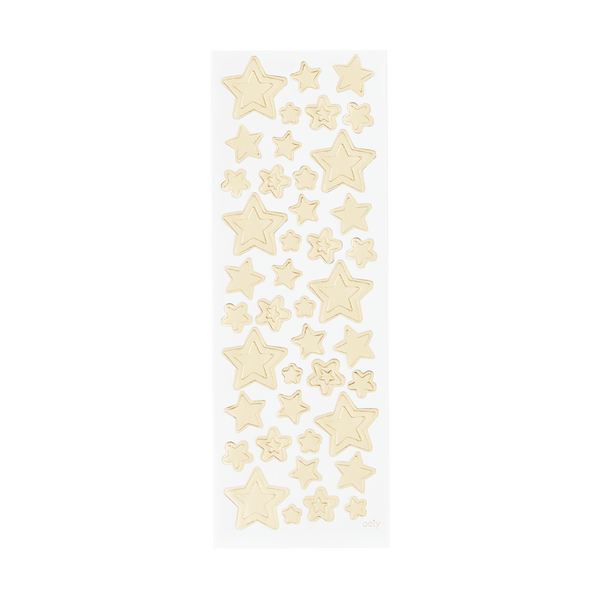 Ooly Stickiville Stickers: Gold Stars Skinny 2 Sheets