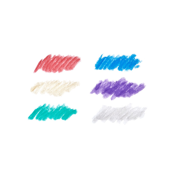Ooly Chunkies Paint Sticks Metallic Set Of 6