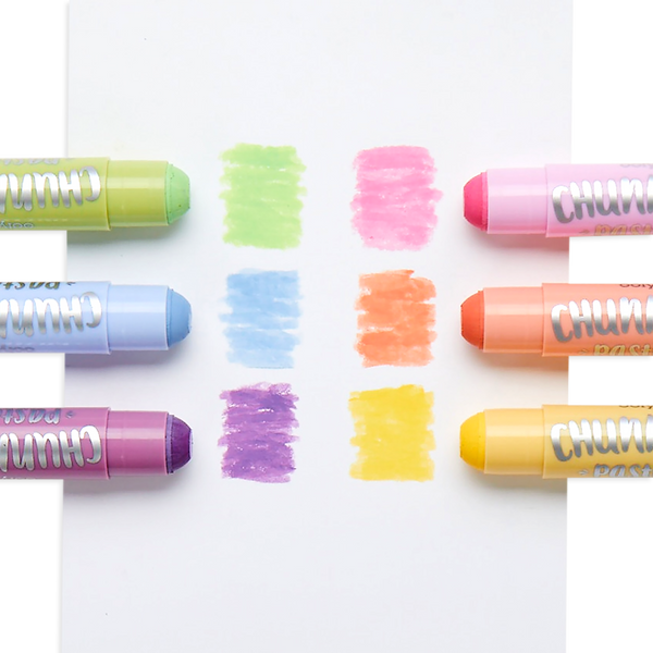 Ooly Chunkies Paint Sticks: Pastel Set Of 6