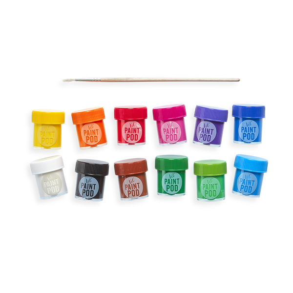 Ooly Lil Paint Pods Poster Paints Classic Colors 13 Pc Set