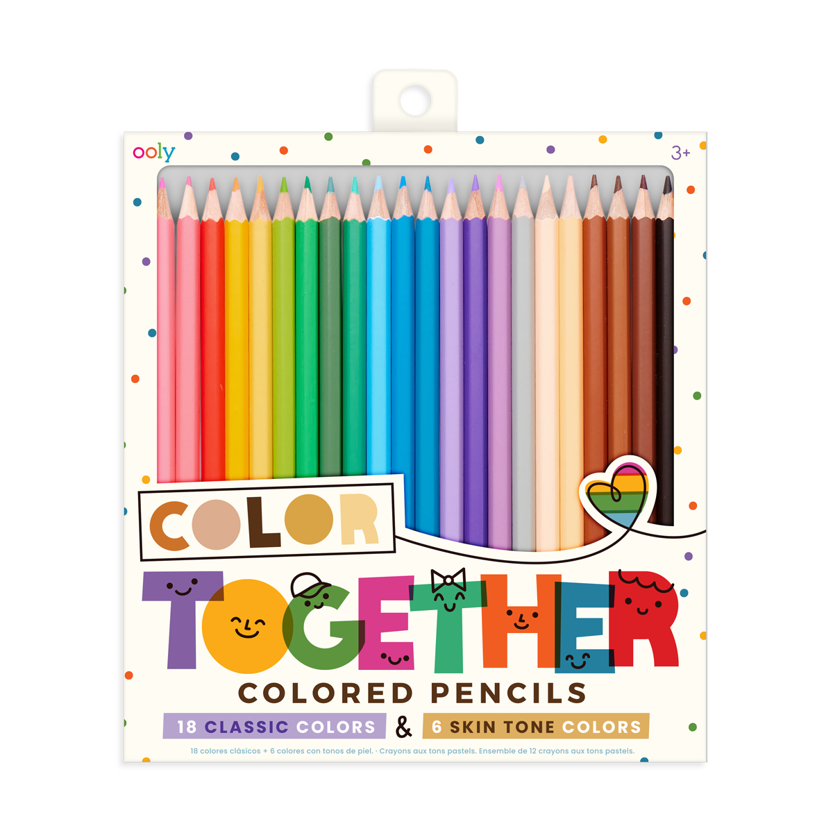 Ooly Color Together Colored Pencils Set Of 24