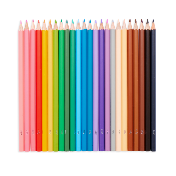 Ooly Color Together Colored Pencils Set Of 24