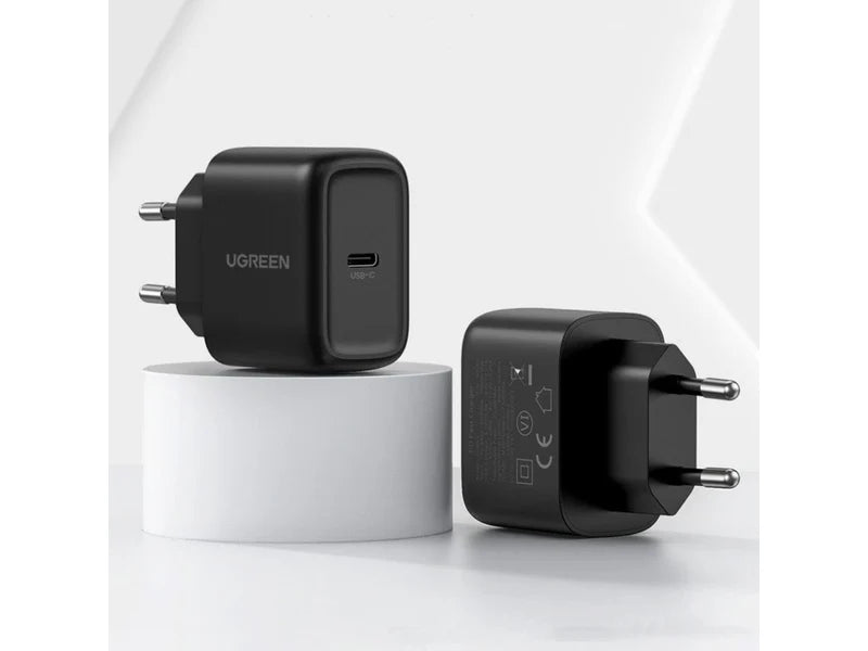 شاحن سريع UGREEN PD بقوة 25 واط + كابل USB - بريطانيا