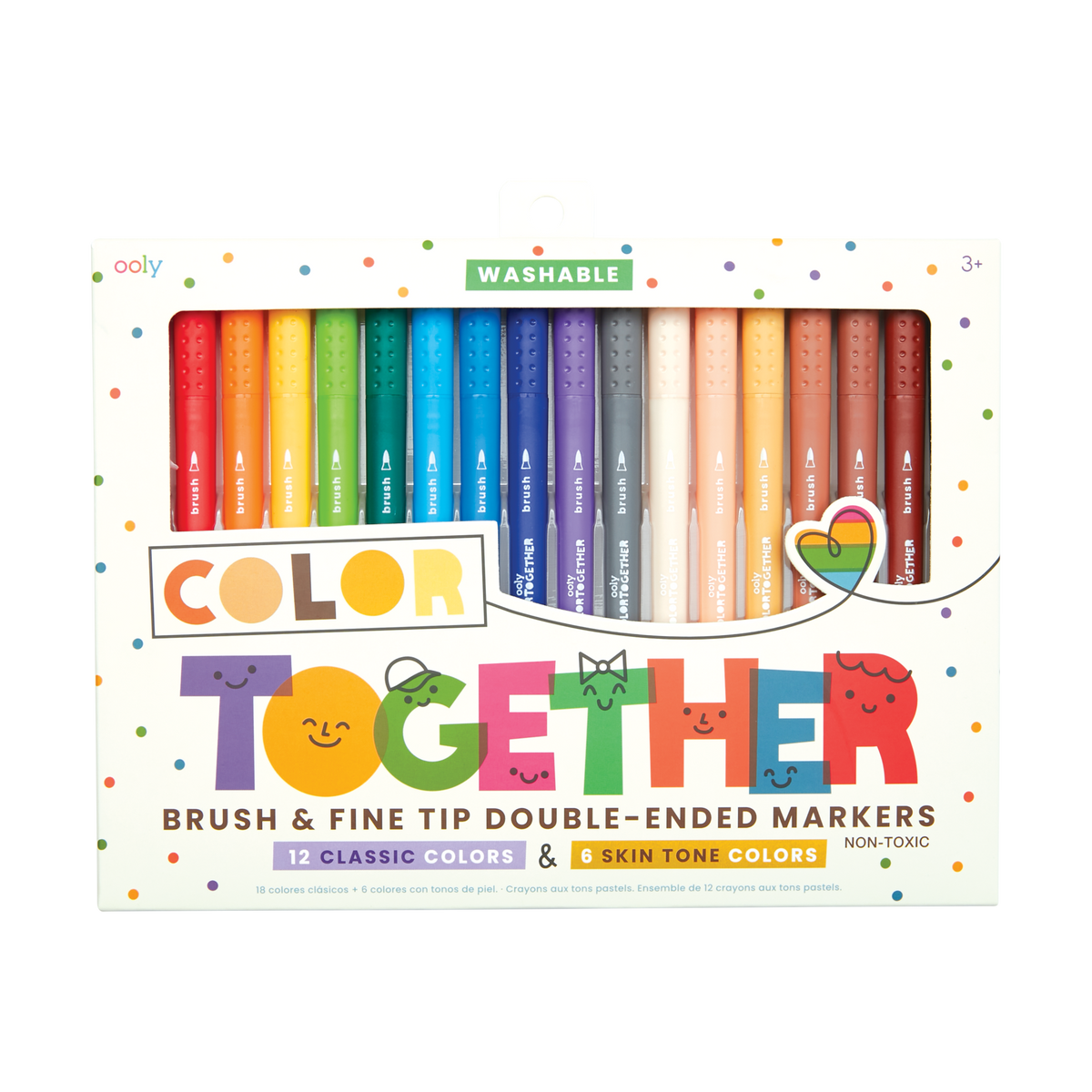 Ooly Color Together Markers Set Of 18