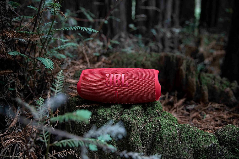 JBL CHARGE 5 Portable Bluetooth Speaker Red