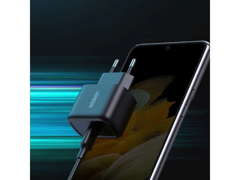 شاحن سريع UGREEN PD بقوة 25 واط + كابل USB - بريطانيا