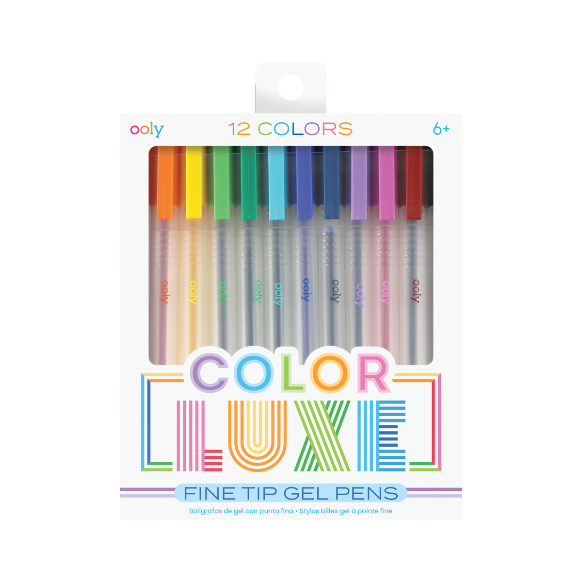 Ooly Color Luxe Colored Gel Pens Set Of 12