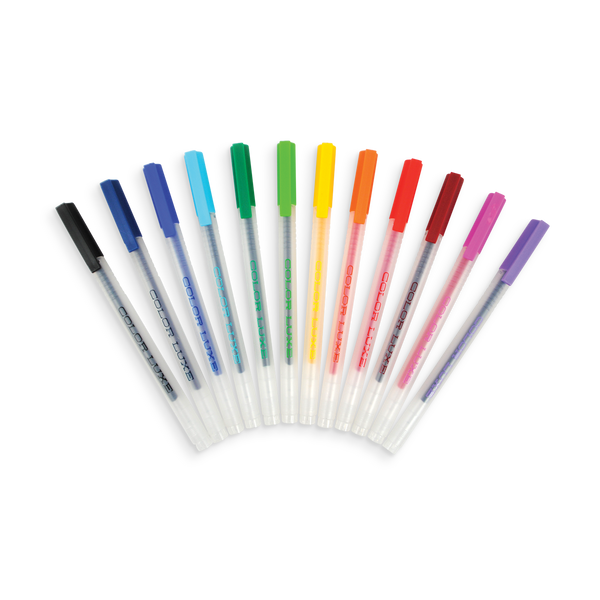 Ooly Color Luxe Colored Gel Pens Set Of 12