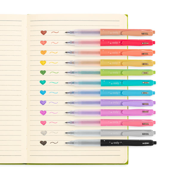 Ooly Oh My Glitter Gel Pens Set Of 12