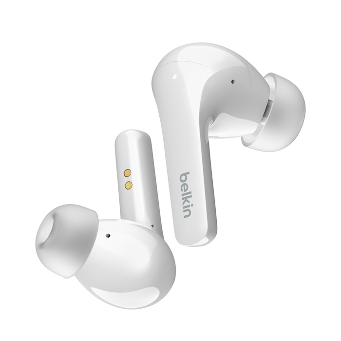 BELKIN - AUDIO -TRUE WIRELESS - SOUNDFORM FLOW - ANC - WHITE