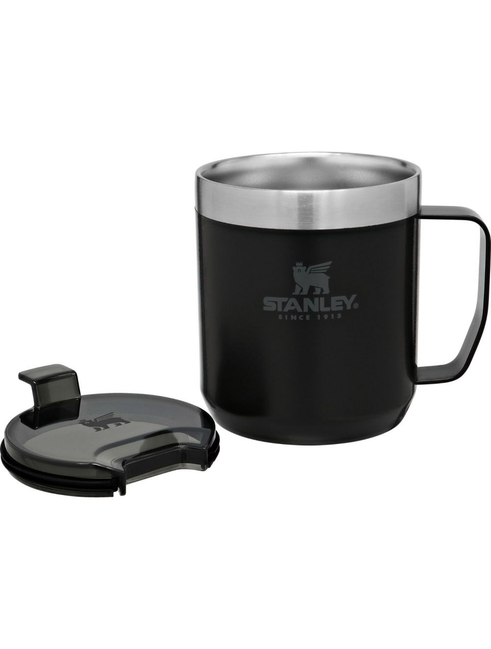 كوب ستانلي كلا - 355 مل/12 أونصة - أسود معدني