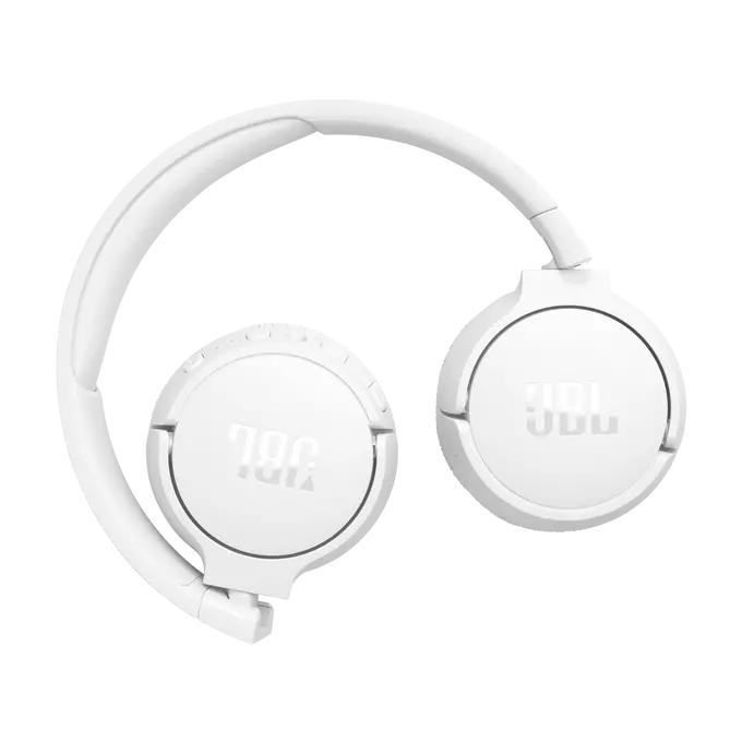 سماعات JBL Tune 670NC فوق الأذن بإلغاء الضوضاء - أبيض