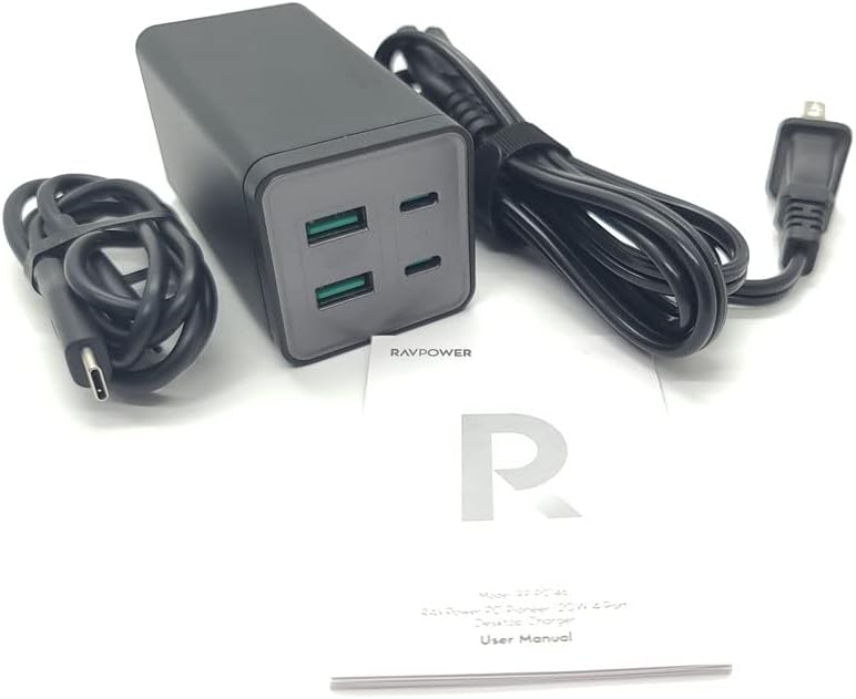 RAVPower RP-PC146 PD 120W 4 Port BLK