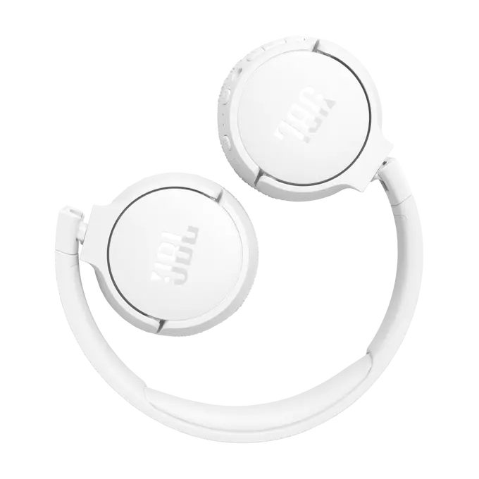 سماعات JBL Tune 670NC فوق الأذن بإلغاء الضوضاء - أبيض