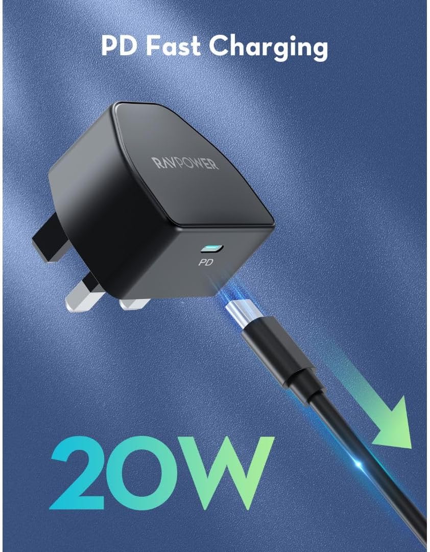 RAVPower RP-PC1041 WHT PD 20W Wall Charger