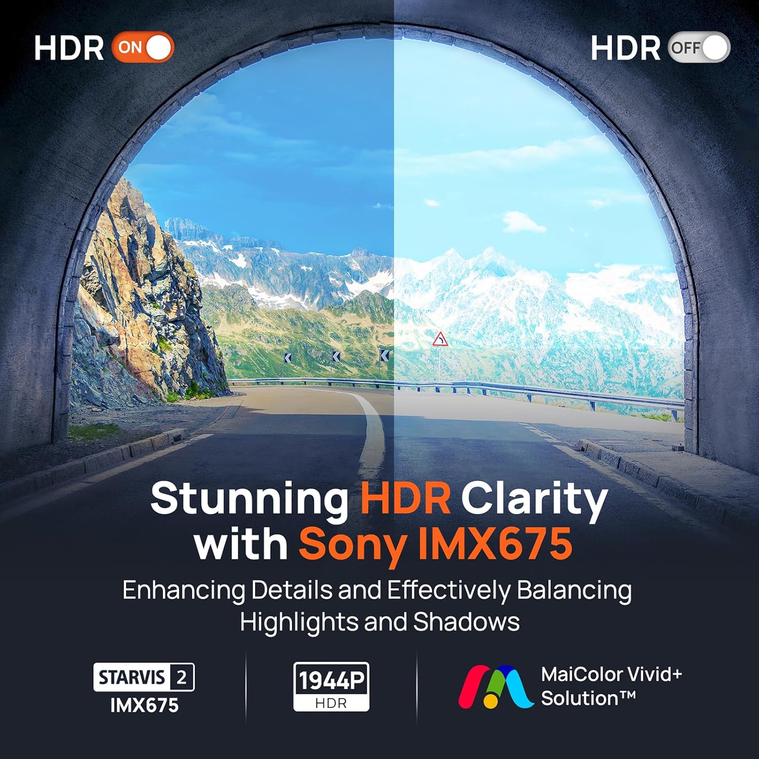 3k resolution/ STARVIS 2 IMX675 sensor/ 60FPS