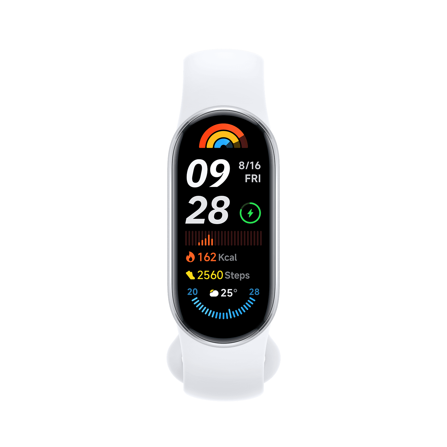 Xiaomi Smart Band 9 BHR8340GL - Glacier Silver