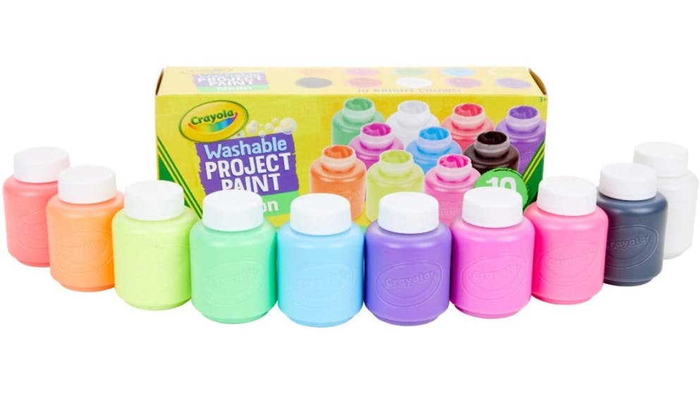 Crayola Washable Neon Kids' Paint 10 Pack 10 Pack