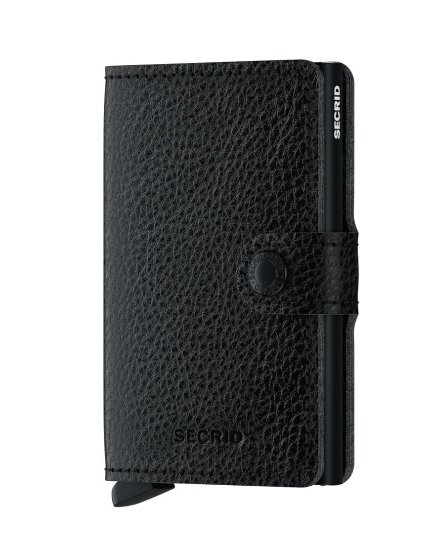 Secrid Miniwallet Vegetable Tanned Black-Black