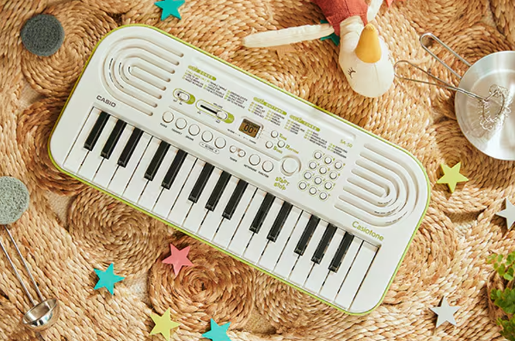 Casiotone SA-50 Mini Keyboard 32 Keys - White